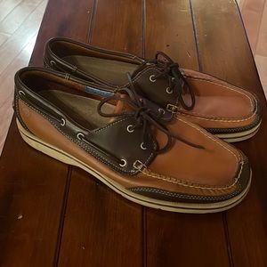 Rockport Two Tone Boat Shoes
